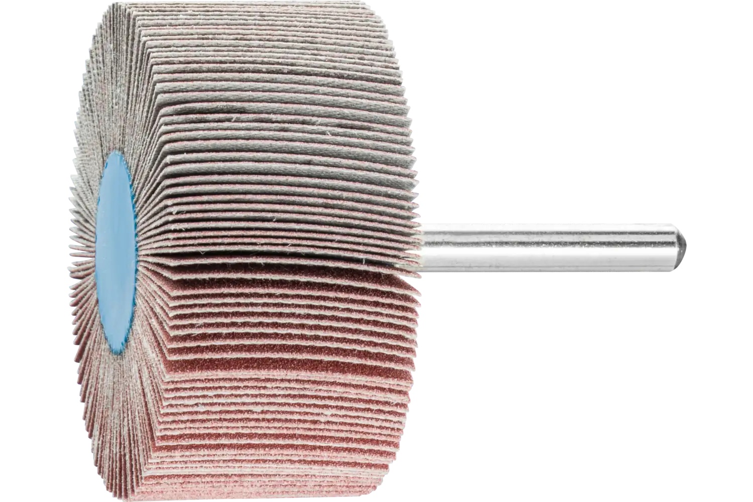 Picture of Pferd Mounted Flap Wheel, 2-1/2" X 1, 180 Grit, 1/4" Shank, Aluminum Oxide